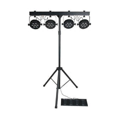 Showtec Compact power lightset MKII Incl. bag, footswitch & stand