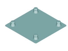 Alutruss Decolock Dq4-Bpm Base Plate Male