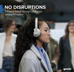Gemini DJX-200 White DJ Headphones