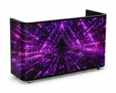 XL LED DJ Booth Curved LED Screen P2.5 HDMI inc flightcase 2560mm x 960mm