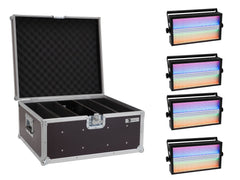 EUROLITE Set 4x LED Super Strobe ABL + Koffer