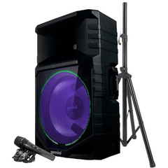 Gemini Sound GSW-T1500Pk Portable Water Resistant Wireless Bluetooth Speaker *B-STOCK*