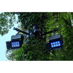 4x Showgear Tree & Pole Mounting Bracket MKII 50mm Lighting Speaker Bar