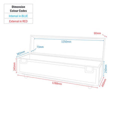 LEDJ Starlit Dance Floor Flight Case – Edge Trims