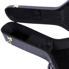 On Stage Hardshell Guitar Case - Dreadnought - Black