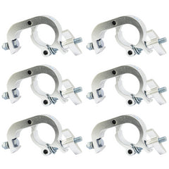 6x AFX LH-3E Strong Aluminium G Clamp 42 - 52mm 200KG