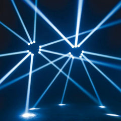 Intimidation 9BEAM-MINI Spider 9 x 10W RGBW LED Dynamic Light Effect