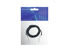 Omnitronic Jack Cable 6.3 Stereo 3M Bk Road