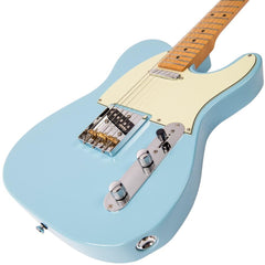 Vintage V75 Electric Guitar - Laguna Blue