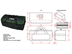 COBRA Padded Equipment Bag - 584 x 265 x 265mm