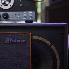 Palmer CAB 212 BX GBK Enceinte guitare Celestion Greenback 2 x 12 dos ouvert