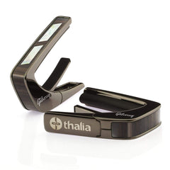 Thalia Gibson Black Chrome Finish Capo - Split Paralleogram