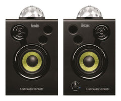 Hercules Monitor 32 Paire de haut-parleurs de moniteur DJ avec effet de lumière LED *Stock B