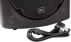 QTX QR12PABT Tragbare PA mit Bluetooth inkl. 2x kabellosen Mikrofonen