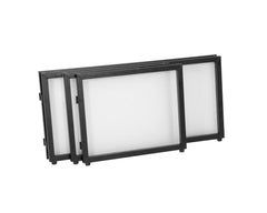 Omnitronic MD-2 DJ-Booth-Abdeckung, faltbarer Bildschirm für Tisch, inkl. Tragetasche