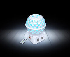 Lampe boule à facettes LED NovoPro GoboSphere