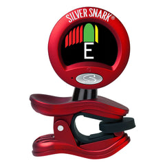 Silver Snark 2 - Clip On Chromatic Guitar Tuner - Red Silver