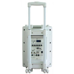 Ibiza Sound White Portable Battery Powered Bluetooth PA System 700W Wireless Mic *B-Stock Product*