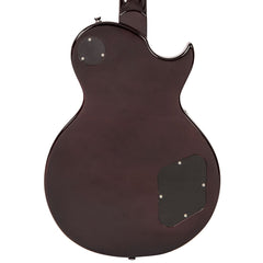 Vintage V100 Guitar - Left Hand- Flame Iced Tea