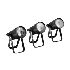 Spot compact Cameo Q-SPOT 15 RGBW avec LED RGBW 15 W en noir