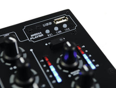 Omnitronic Pm-311P DJ-Mixer mit Player