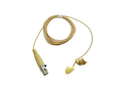 Q Audio LPM-TA4 Beige Lapel Microphone 4 Pin Mini XLR for QWM 1960 1970