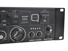 Q Audio Venue Sound QAMP240L 100V Line Mixer Amplifier 240W Bluetooth