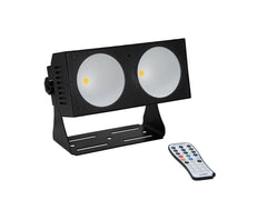 Eurolite LED CBB-2 COB Warm White Bar Flood 2 x 35W COB LED inc Remote Lighting