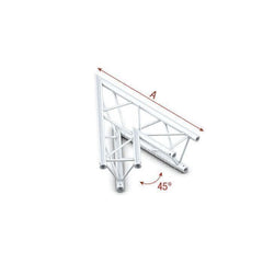 Milos Corner 45� Deco-22 Triangle truss