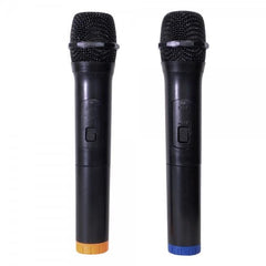 ZZip 12" Battery Portable PA 350W Speaker System inc 2x Wireless Handheld