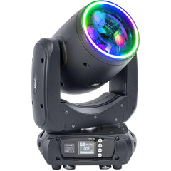 4x AFX BEAM-100LED-MKII LED tête mobile 100W double prisme et anneau lumineux