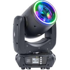 4x AFX BEAM-100LED-MKII LED Moving Head 100W Dual Prism & Light Ring