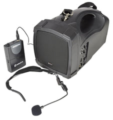 Sono portable adastra H25B avec micro tour de cou, USB, FM et Bluetooth *Stock B