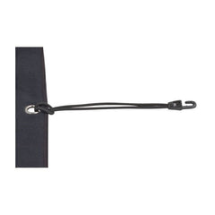 Showtec Showcord Black 25cm Bungee Clip for Drape, Curtain or Starcloth