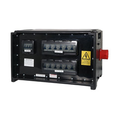 Boîtier de distribution PCE MERZ 32A 3PH vers 12x 16A RCBO