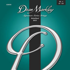 Dean Markley Nickelsteel Bass Guitar Strings  Med Light 4str 45-105