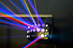 QTX Butterfly Effect : 3-in-1 LED & Laser Effect Light