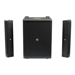 Proel Session700 1400W 2.1 Column PA Speaker inc digital mixer