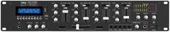 IMG Stageline MPX-410DMP DJ Mixing Console Mixer Rack Bluetooth