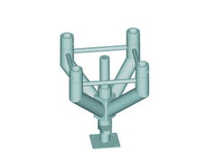 Piédestral de nivellement Quadlock Alutruss Qnf-300