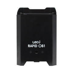 8x LEDJ Rapid QB1 Hex LED Uplighter Battery inc Wireless DMX Controller