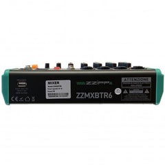 ZZIPP ZZMXBTR6 KOMPAKTMISCHER 6-Kanal DSP USB Bluetooth