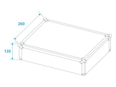 Roadinger Flightcase Trm-202 Rotationsmischer Mk1 und Mk2