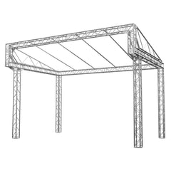 Global Truss 6 x 4m Pitch Stage Roof System (F34 P)