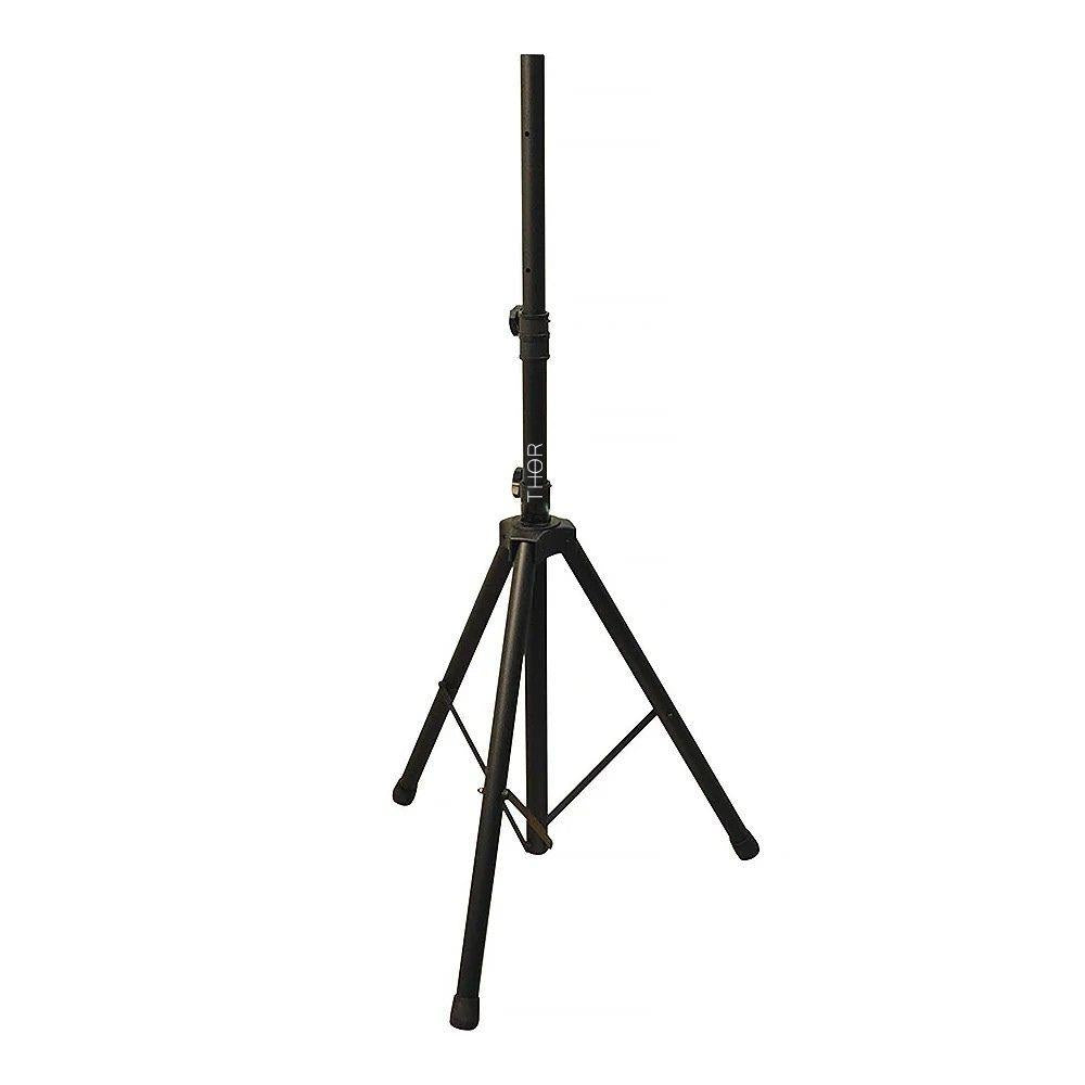 Thor Stand Thor PA Speaker Stand Black Single Heavy Duty 35mm Disco DJ Tripod ...