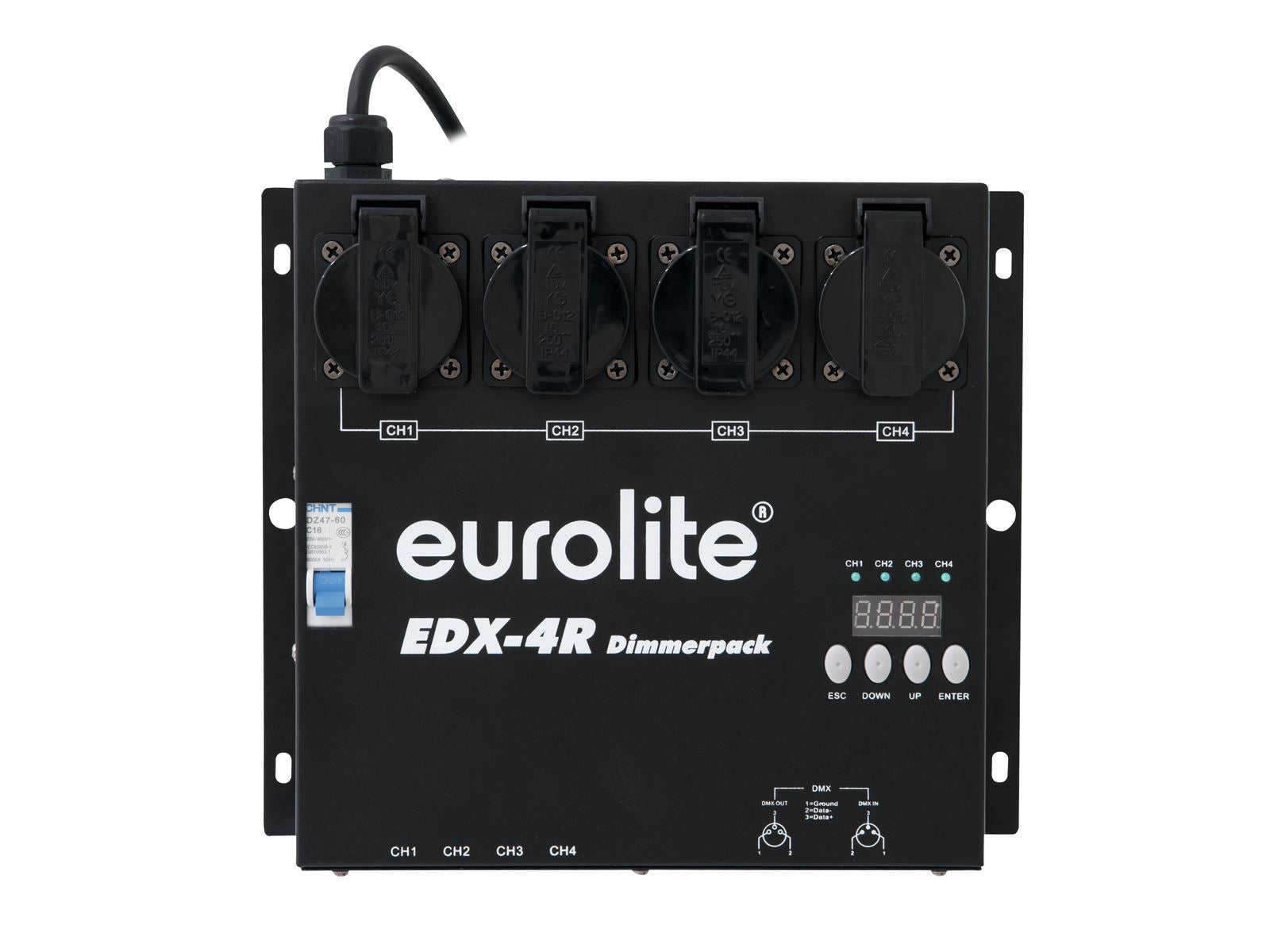Eurolite Edx-4R Dmx Rdm Dimmer Pack – Simply Sound and Lighting