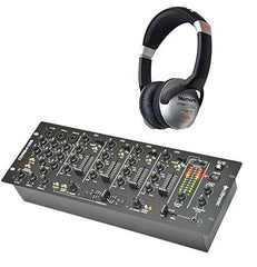 Citronic CDM8:4 USB Mixer & Headphones