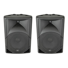 2x QTX QS12 Passive 12" Speaker 500W PA System ABS DJ Disco Sound System