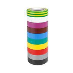 Adam Hall 580813 RNB 10 Insulating Tape 0.13 x 15 mm x 10 m set of 10 colours