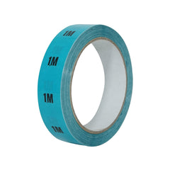eLumen8 Cable Length ID Tape 24mm x 33m - 1m Light Blue